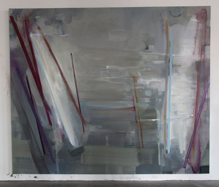 Ben Murray Fluorescence, 2014 Oil on canvas 69 x 84 in. 175.26 x 213.36 cm