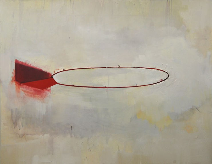 Ben Murray Hoop, 2013 Oil on canvas 72 x 90 in. 182.88 x 228.6 cm