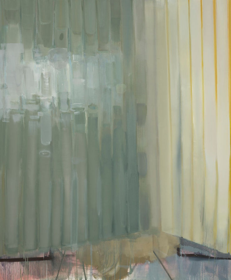 Ben Murray Corner, 2014 Oil on canvas 72 x 69 in. 182.88 x 175.26 cm