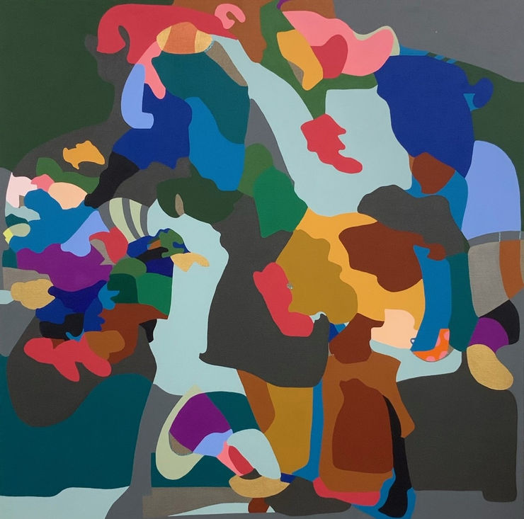 Candida Alvarez, Flor de Caballo 4, 2022