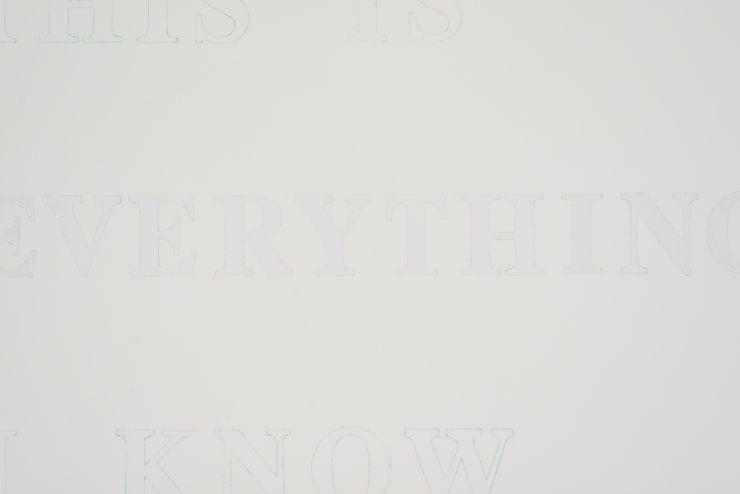 Joel Ross Everything I Know, 2017 Acrylic, plaster, enamel, and pigment on wood 39 x 48 x 2 in. 99.1 x 121.9 x 5.1 cm