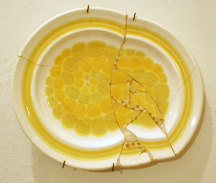 Karen Reimer Contingent Solution (#5), 1996 China, fabric, wax 8 1/2 x 10 1/4 in. 21.59 x 26.04 cm