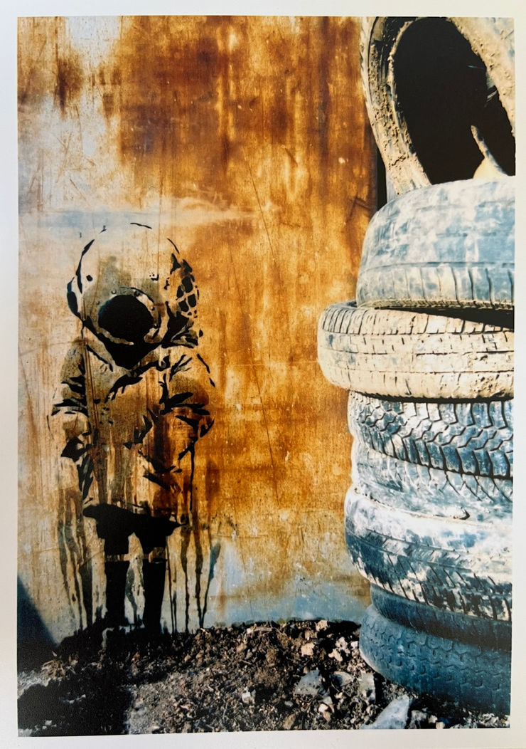 Banksy, Original photo from Think Tank, 2002