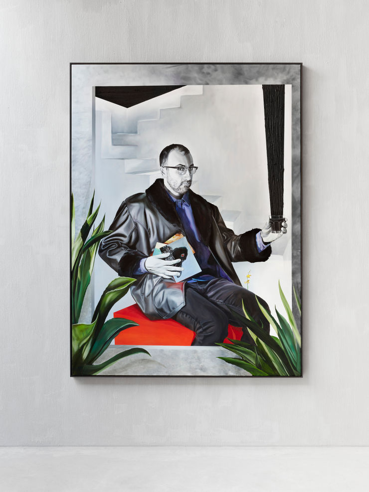 Chloe Saï Breil-Dupont, Vesuvio, portrait of Nicolas, 2022