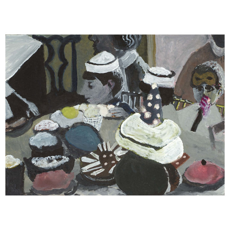 Norman Hyams, Small party, 2024