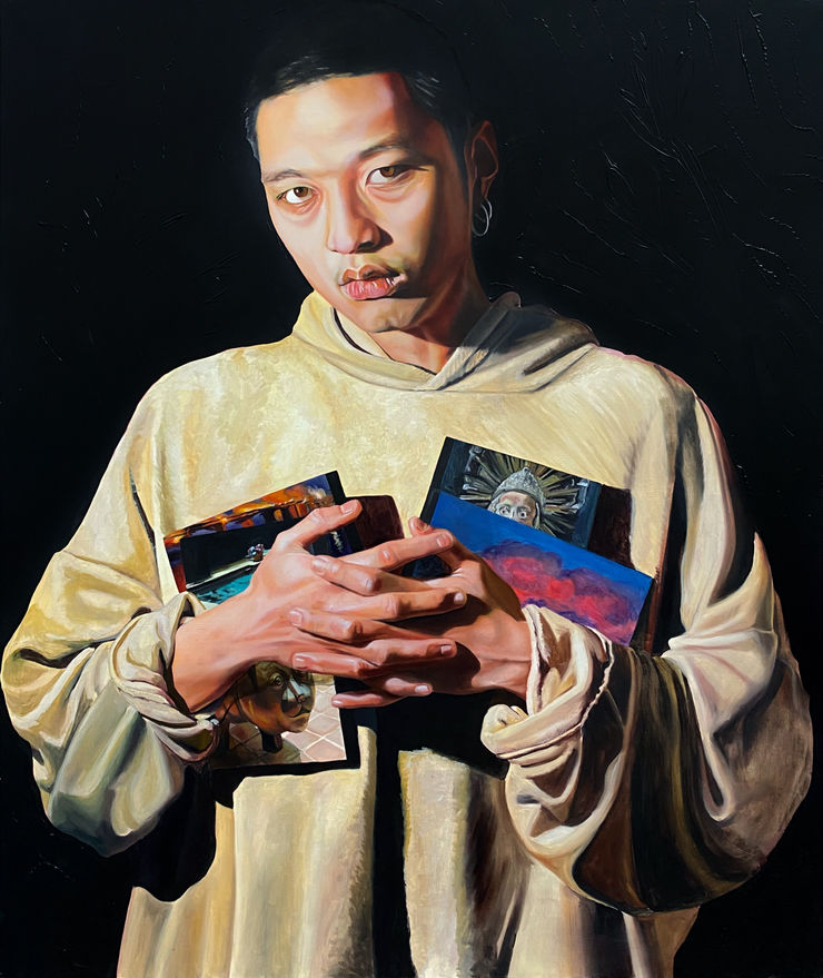 Chloe sai Breil-Dupont, Fleurs, Feu, Nuit, Portrait de Lin, 2021