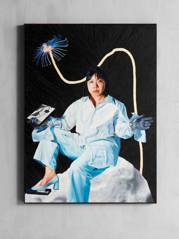 Chloe Saï Breil-Dupont, A river, portrait of Soo, 2022