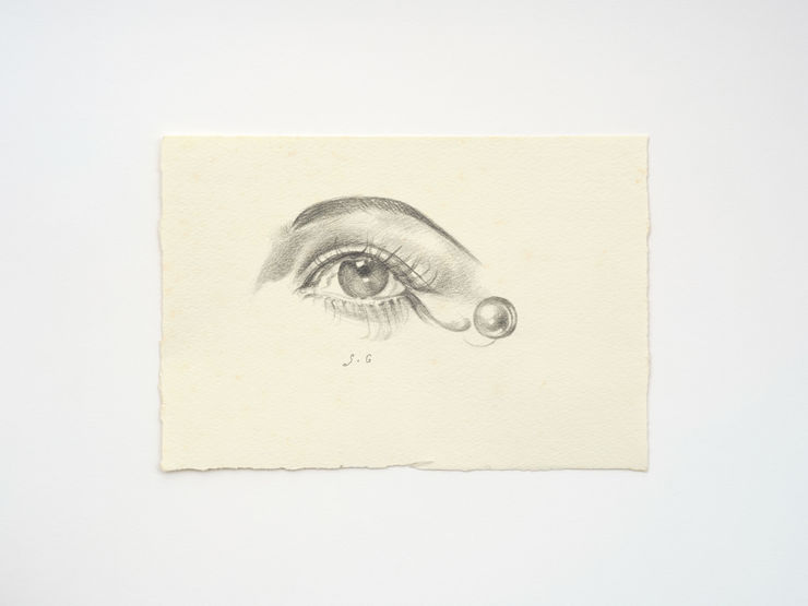 Sawako Goda Hedy Lamarr, 1991 Pencil on paper えんぴつ／紙 5 3/8 x 7 3/4 in (13.6 x 19.8 cm)