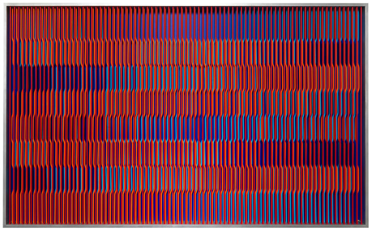 Drez Current, 2024 Acrylic, aluminium, steel 102.4 x 170 x 80 cm