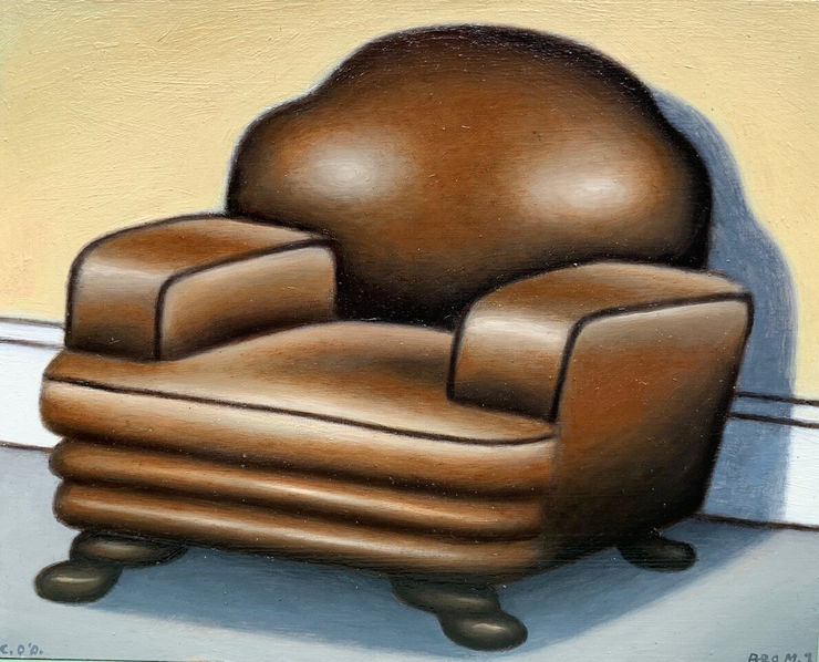 Reg Mombassa, Brown Armchair