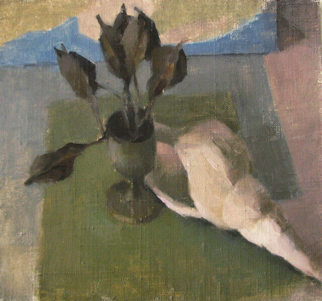 Still Life with Piero and Shell