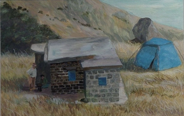 Wong, Stephen Chun Hei 黃進曦, 10/ They are cooking (Hut 09), 2014