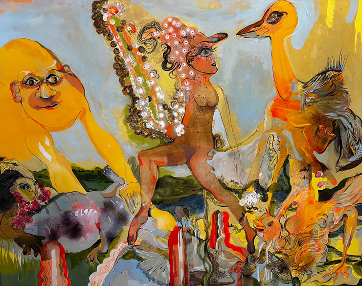 In Wonder and wildness, she fled and roamed out of her human family