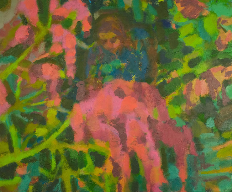 Caroline Cornelius, Sometimes I see People Through the Flowers