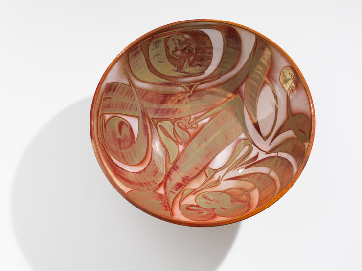 Alan Caiger Smith, Monumental Lustre Bowl, 1977