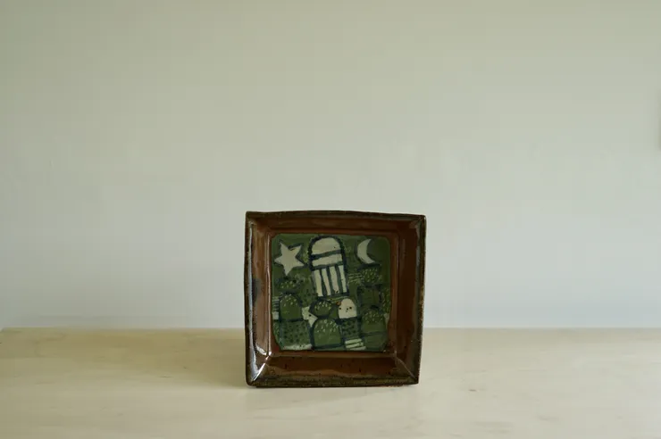 John Maltby, Early Square Dish