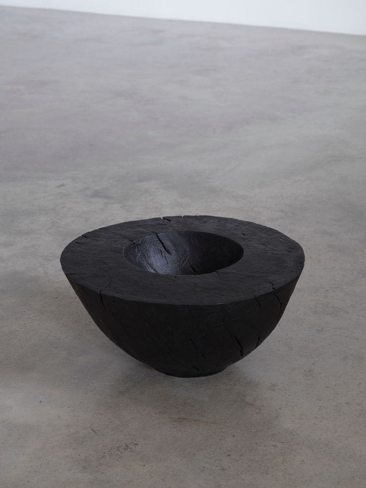 Jim Partridge, Thick Walled Hemisphere Vessel, 2023-2024