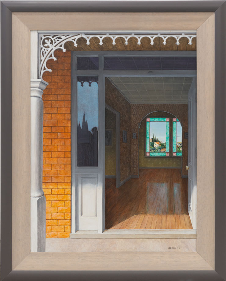 Untitled (View into a Villa)