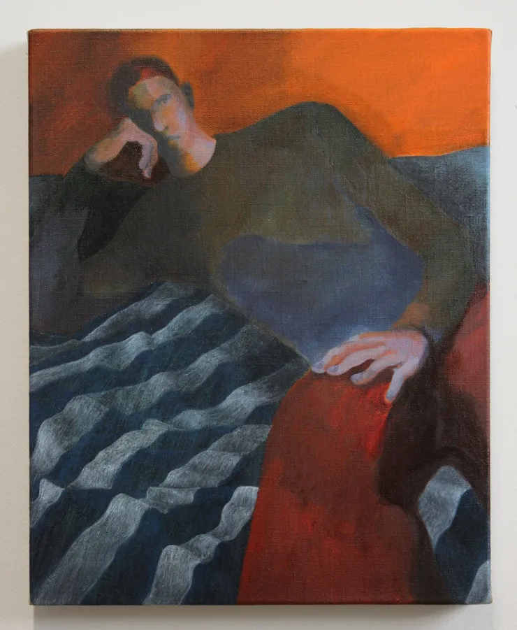 Will Fice, Lying Figure, 2024