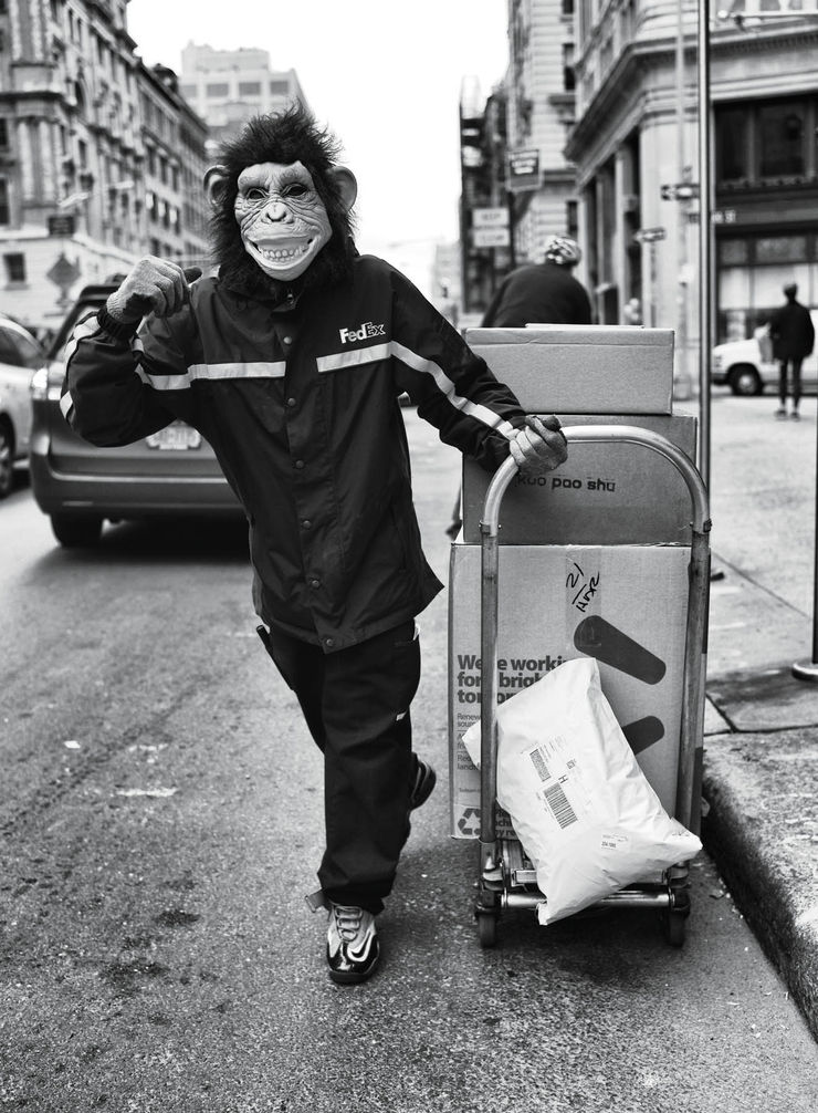 PHIL PENMAN, Fedex Man, New York, 2014