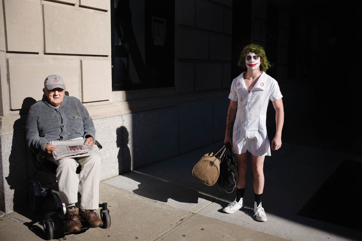 PHIL PENMAN, The Joker, Madison Avenue, New York, 2015