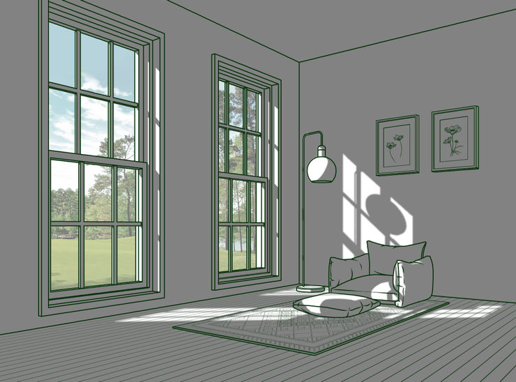 Hwang Seontae The Space with Sunshine, 2022 Tempered Glass, Sandblast & LED Backlit 50 x 67 x 4 cm (19.5 x 26.5 x 1.5 in)