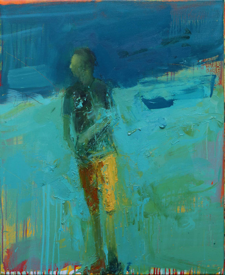 Where I Used To Be Young, 2020 Oil on linen 81 x 65 cm 31.9 x 25.6 in