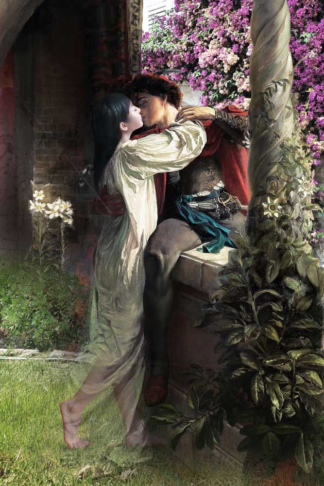 Bae Joonsung The Costume of Painter - Romeo & Dongsook 2 (ed 2/5), 2015 Lenticular 180 x 120 cm 71 x 47 in
