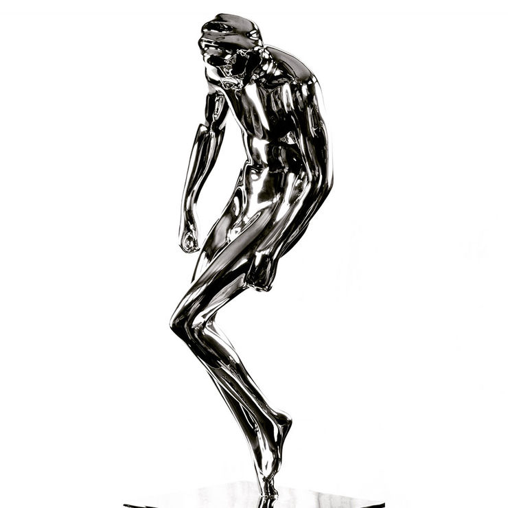 Star Suit, 2017 Mirror Polished Stainless Steel 78.7 x 38 x 30.5 cm 31 x 15 x 12 in