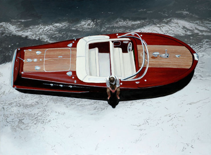 Elusive II, 2016 Oil on canvas 56 x 76 cm 22.1 x 29.9 in