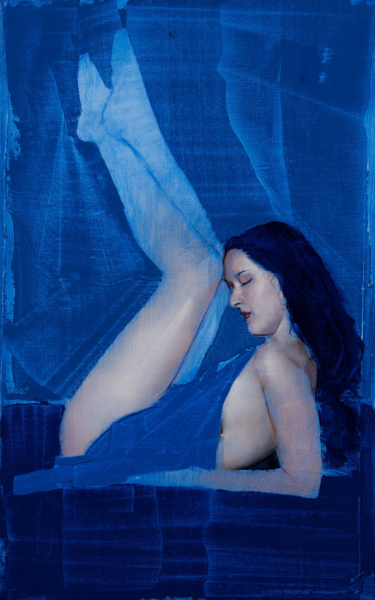 Disposition XXXVII, 2020 Oil on linen (stretched) 61 x 38 cm 24 1/8 x 15 in