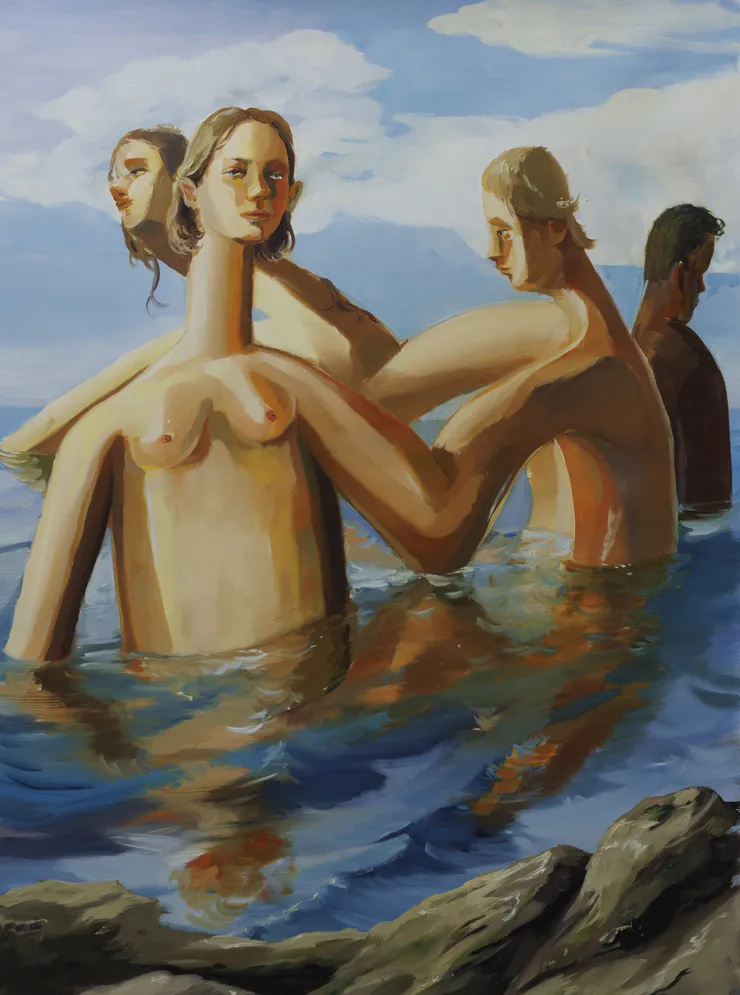 Luca Sára Rózsa, Arch of Bathers, 2025