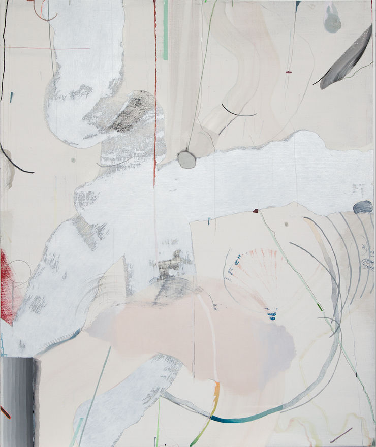 Qingzhen Han, Silver River, 2017