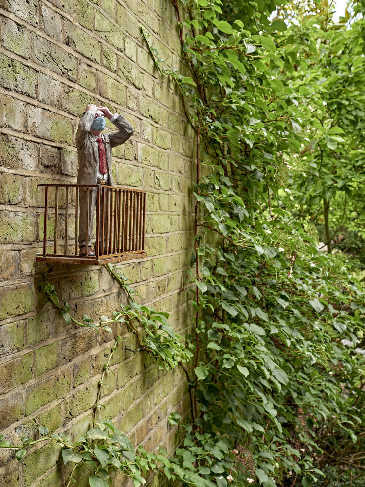 Isaac Cordal, Isolated, 2020