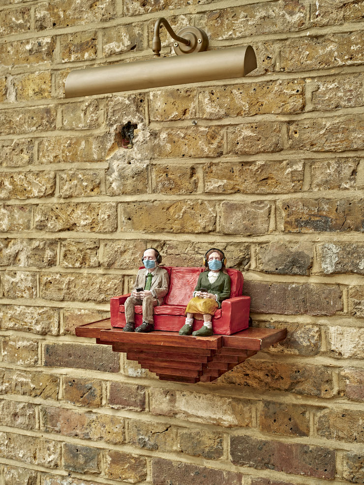 Isaac Cordal, Social Distancing Since 2003, 2020