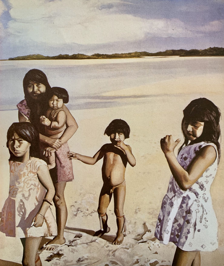 Sepp Baendereck, Mulher e Filhos Tapirapê, 1976