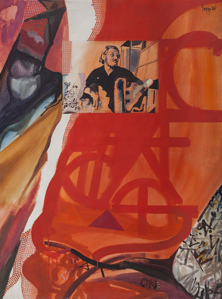 Sepp Baendereck, Autorretrato, 1971