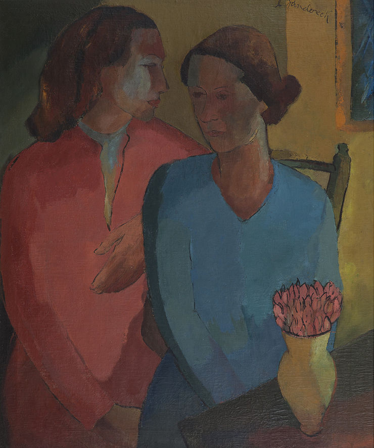 Sepp Baendereck, Duas Mulheres, 1946