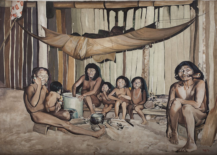 Sepp Baendereck, Familia Txucarramãe, 1976
