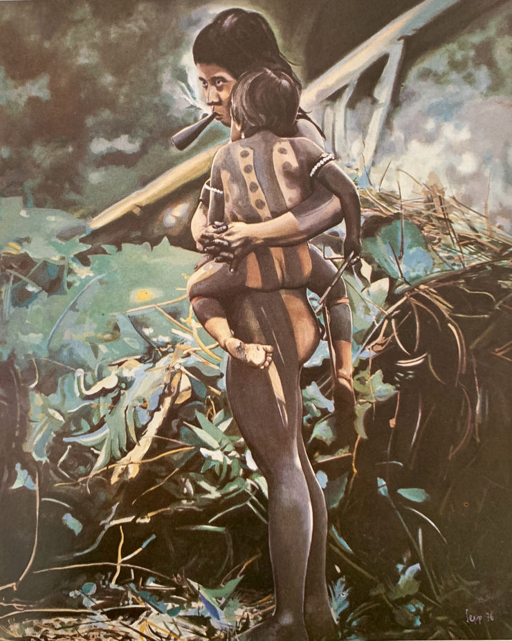 Sepp Baendereck, Txucarramãe e Filha, 1976