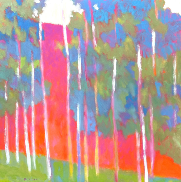 Marshall Noice, Warm Light Behind, 2023