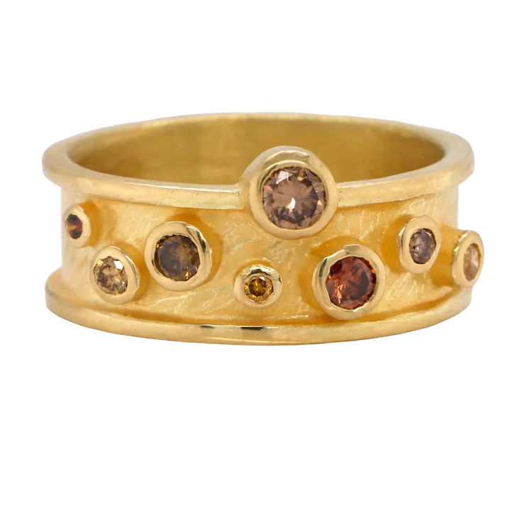 Brown Diamond Sprinkle Band