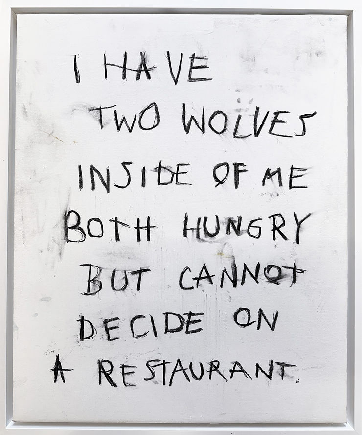 Sage Barnes, Two Wolves, 2025