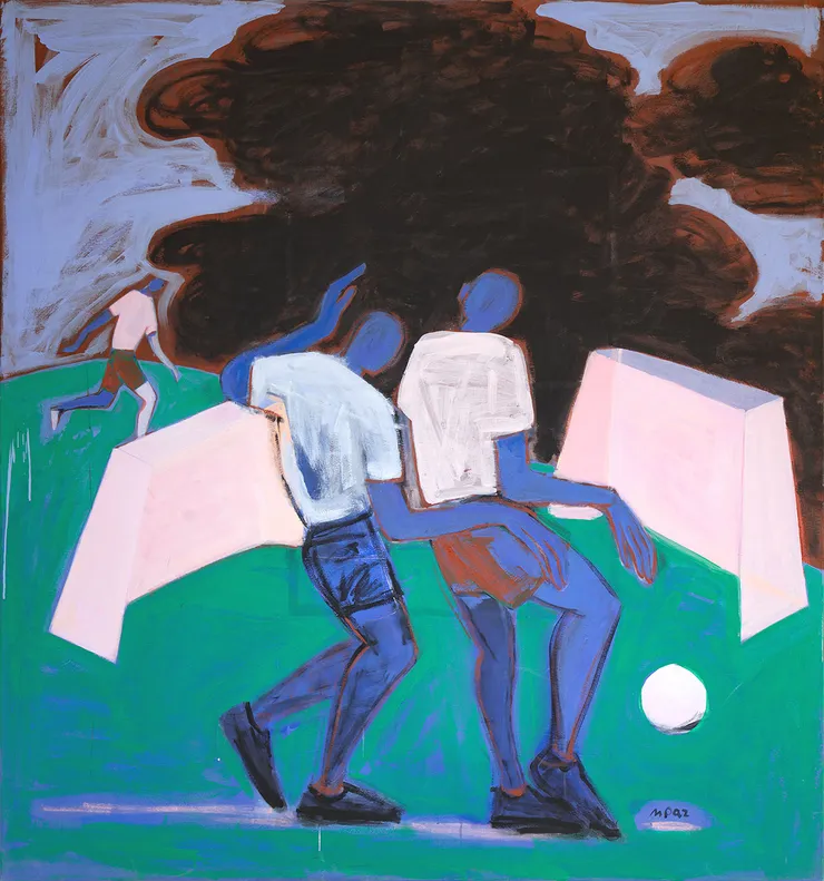 Magdalena Paz, Black Clouds in the Sky but not so Many like Before, 2022