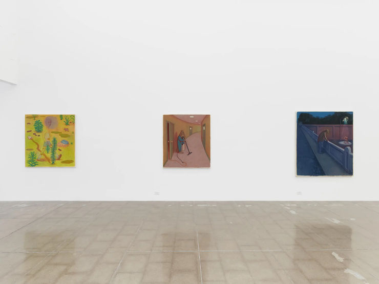 Clayton Schiff, "Routing," Installation View, Harkawik, 2024