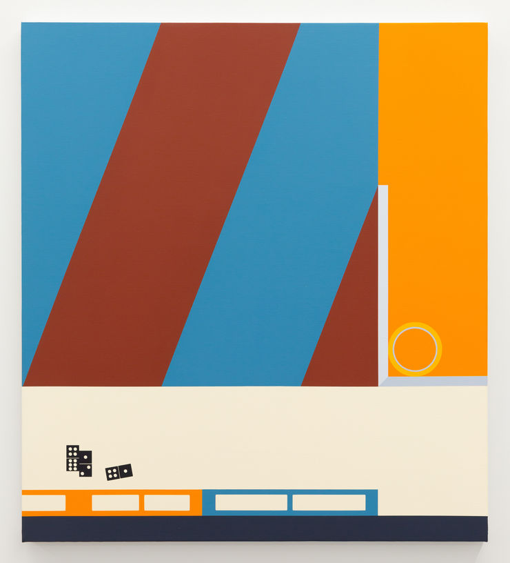 Ella Sutherland Studio Still Life I, 2023 Acrylic on linen 100 x 90 cm