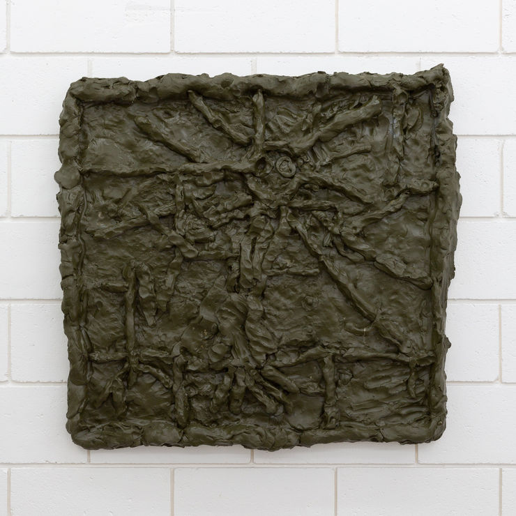 Dan Arps Tree Study (Evil Olive), 2016 Polyurethane, paint 89 x 92 x 5 cm