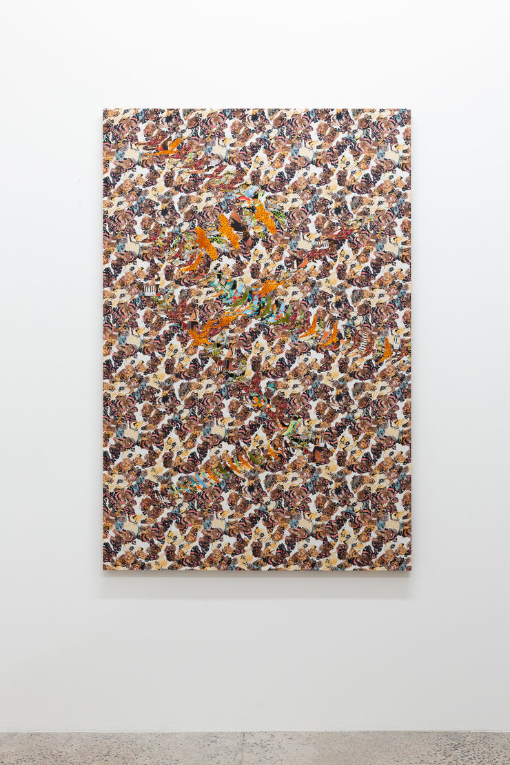 Yolunda Hickman Clearings, 2019 – 2020 cotton appliqué 150 x 100 x 4 cm