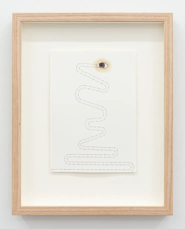 Zina Swanson Untitled, 2017 watercolour on paper 21 x 14.5 cm paper size; 34.5 x 27.5 cm framed