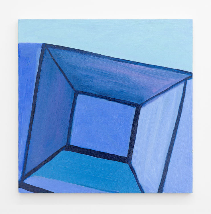 Michael Morley The Park, 2020 Oil on canvas 50 x 50 cm